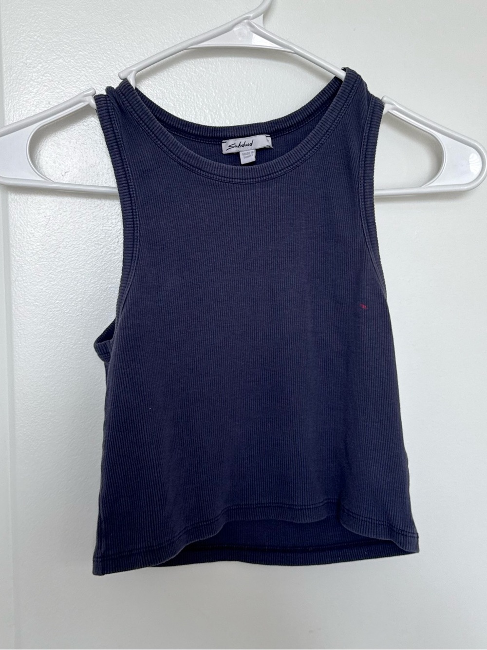 ✨5 for $25✨ Subdued Ribbed Crop Top